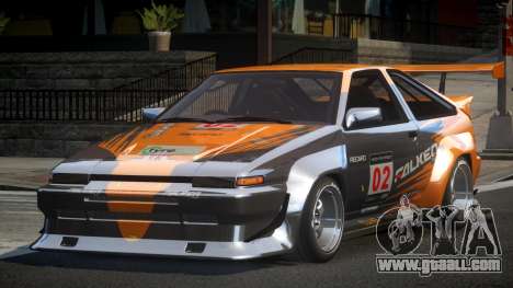 1983 Toyota AE86 GS Racing L5 for GTA 4