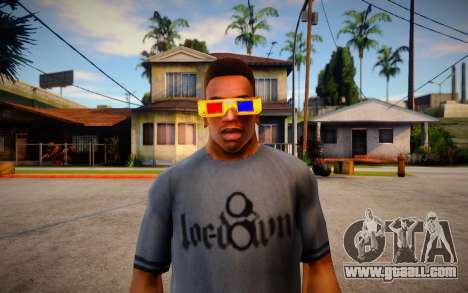 Borderlands 3d Glasses For Cj for GTA San Andreas