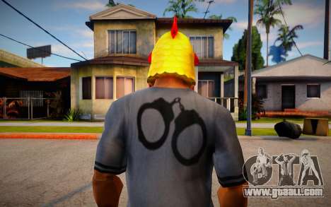 Rooster mask for GTA San Andreas
