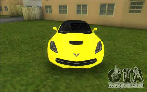Chevrolet Corvette C7 Z51 for GTA Vice City
