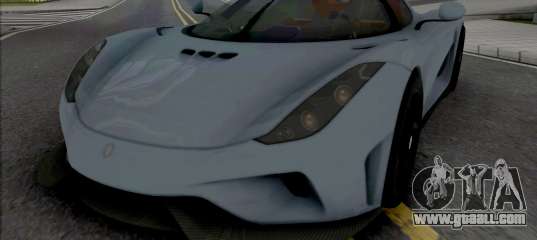 Koenigsegg Regera 2016 from Real Racing 3