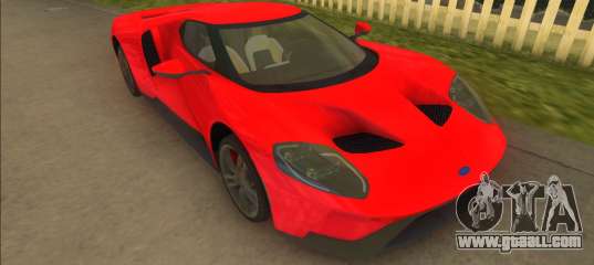 Ford GT 2017 for GTA Vice City
