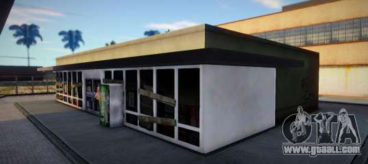 New Gas Station Textures In Los Santos For Gta San Andreas