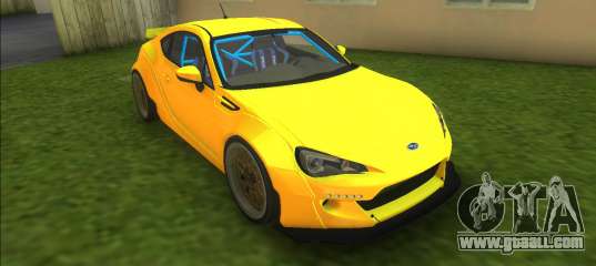 Subaru BRZ Rocket Bunny Wide Body Tuned for GTA Vice City