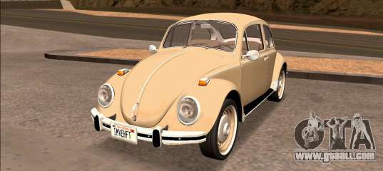 Volkswagen Beetle (Fuscao) 1500 1971 - Brazil