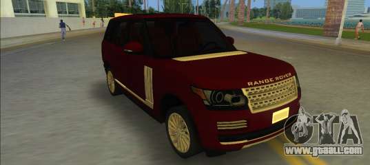 2014 Range Rover Vogue for GTA Vice City