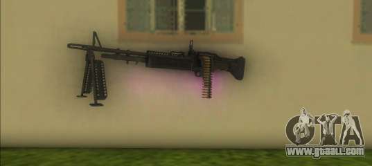 M60 Ammo Belt Bipod Down for GTA Vice City