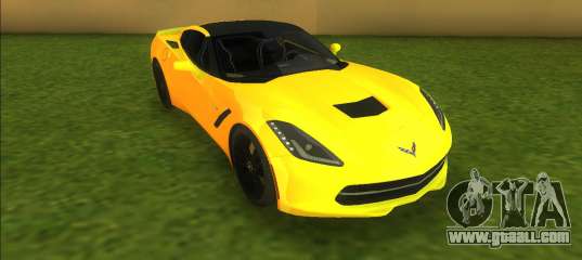 Chevrolet Corvette C7 Z51 for GTA Vice City