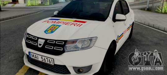 Dacia Logan Plus Fire Department