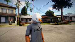 Snowman mask (GTA V Old Gen Xmas) for GTA San Andreas