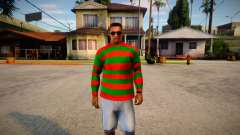 Freddy Krueger Sweater for GTA San Andreas