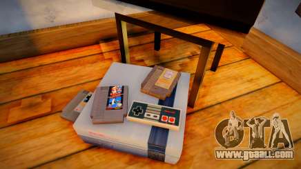 NES console for GTA San Andreas