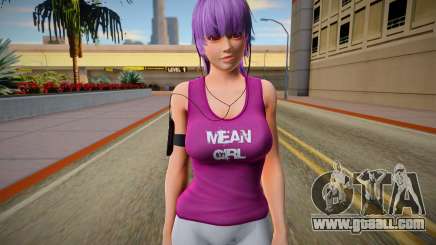 Ayane Mean Girl from Dead or Alive 5 for GTA San Andreas