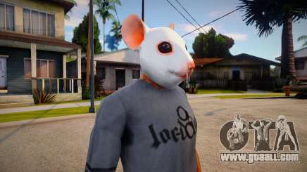 Rat mask (GTA Online DLC) for GTA San Andreas