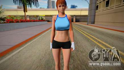 DOA6 Kasumi Energy Up Training Wear for GTA San Andreas