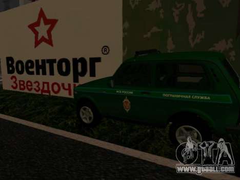 Vaz 2121 Niva FSB of the Russian Federation for GTA San Andreas