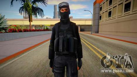 New SWAT (good textures) for GTA San Andreas