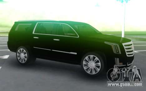Cadillac Escalade Black Series for GTA San Andreas