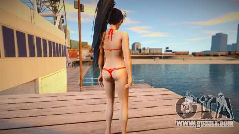 Momiji Red bikini for GTA San Andreas