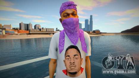 Kendrick Lamar Ballas style for GTA San Andreas
