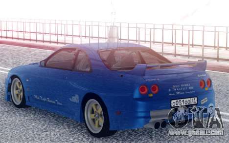 Nissan Skyline GT-R BCNR33 TBK for GTA San Andreas
