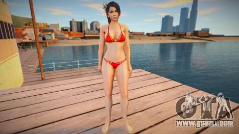Momiji Red bikini for GTA San Andreas