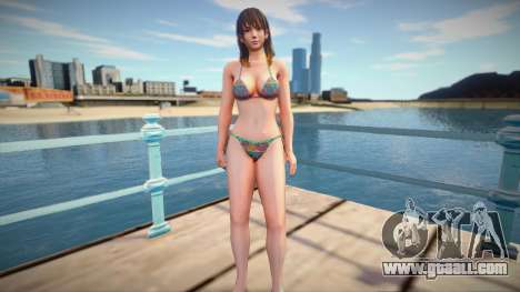 DOAXVV Nanami - Tribal Bikini for GTA San Andreas
