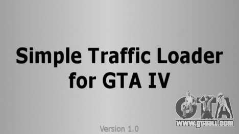 Simple Traffic Loader for GTA 4