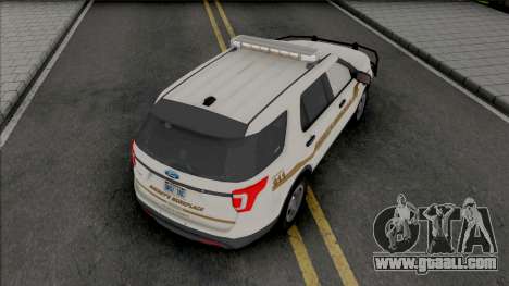 Ford Explorer 2017 Fayette County Sheriff for GTA San Andreas