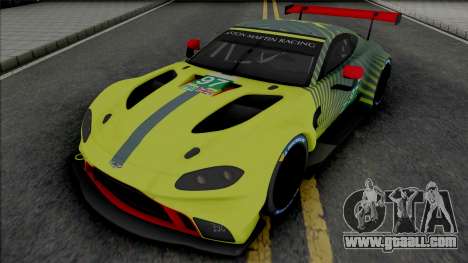 Aston Martin Vantage GTE 2019 for GTA San Andreas