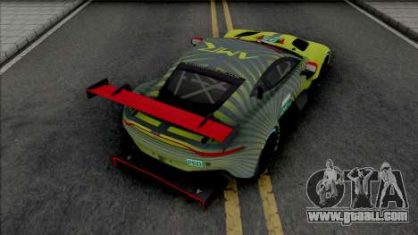 Aston Martin Vantage GTE 2019 for GTA San Andreas