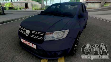Dacia Logan Pope Edition for GTA San Andreas