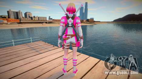 Gwenpool Marvel Duel for GTA San Andreas