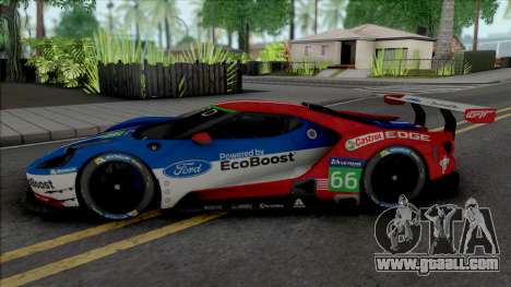 Ford GT Le Mans 2016-2019 for GTA San Andreas