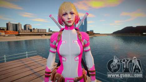 Gwenpool Marvel Duel for GTA San Andreas