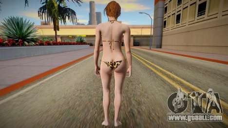 RE3 Remake Jill Valentime Bikini v3 for GTA San Andreas