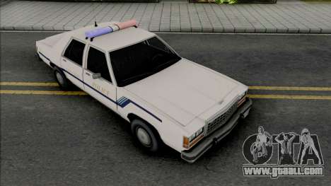 Ford Crown Crown Vic 1986 Fort Carson Police for GTA San Andreas