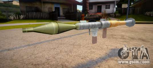 New textures for the rocket launcher