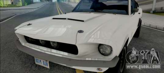Ford Mustang Shelby GT500 1967 White
