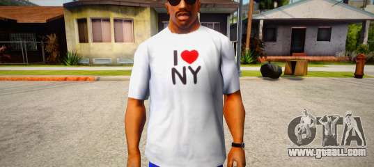 T-shirt I love NY