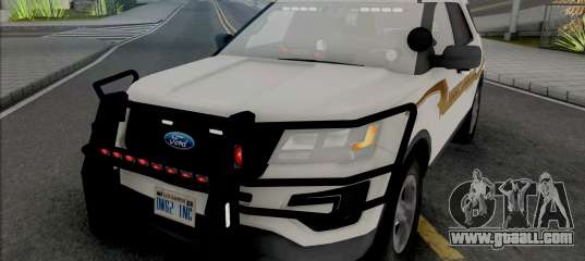 Ford Explorer 2017 Fayette County Sheriff