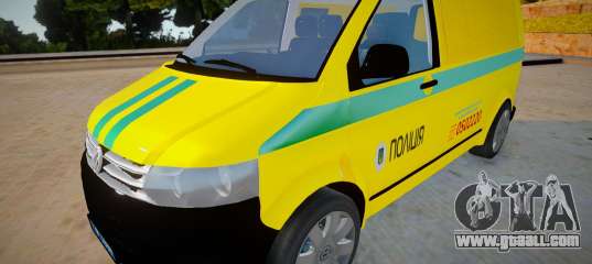 Volkswagen Transporter T5 - Police