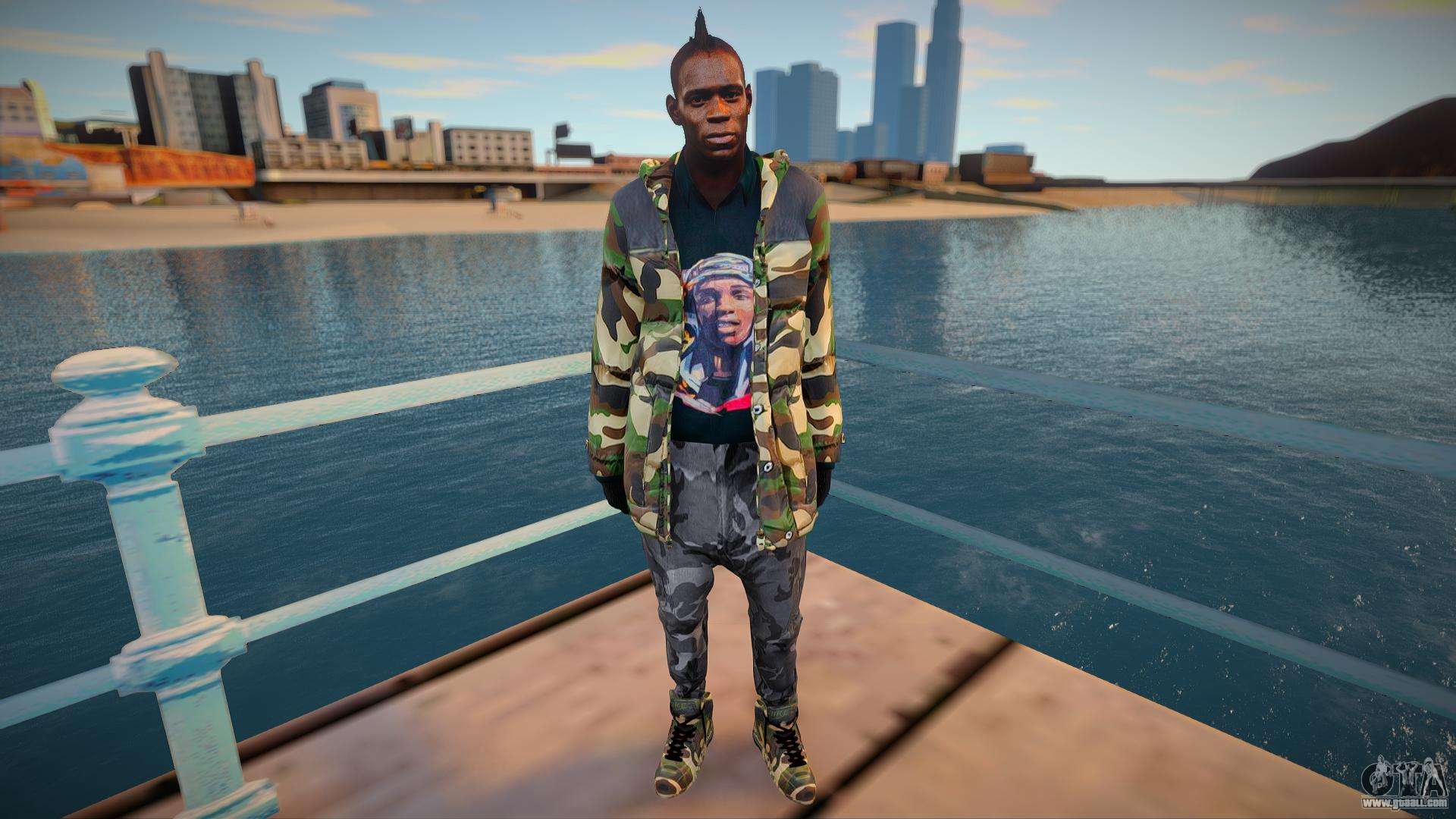 Balotelli for GTA San Andreas