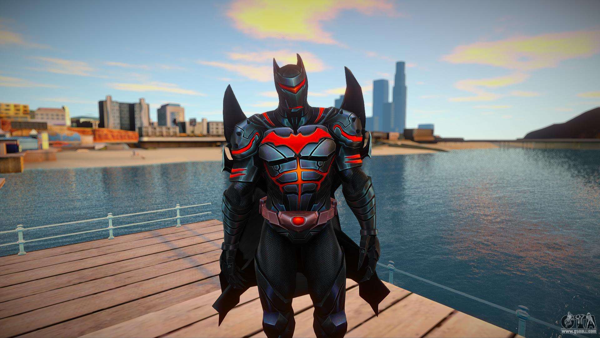 Armored Batman mod - Arkham City: skin mod 