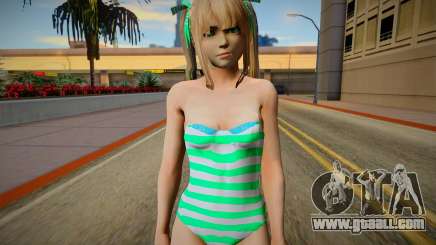 Nagis Marie Rose with fixed hairs green-eyed in for GTA San Andreas
