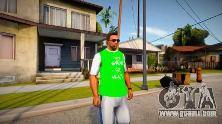 T-shirt Grove Street 4 Life for GTA San Andreas
