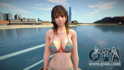 DOAXVV Nanami - Tribal Bikini for GTA San Andreas
