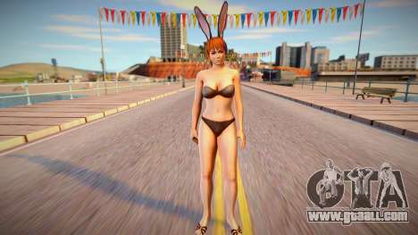 Kasumi rabbit bikini 2 for GTA San Andreas