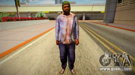 Homeless man from GTA 5 v2 for GTA San Andreas