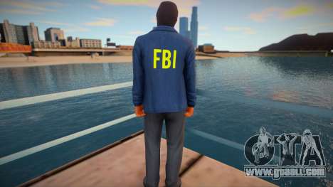 Fbi agent in a mask for GTA San Andreas